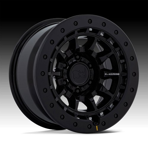 Black Rhino Tusk Gloss Black Custom Wheels 1